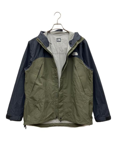 THE NORTH FACE（ザ ノース フェイス）THE NORTH FACE (ザ ノース フェイス) ドットショットジャケット ニュートープ×ブラック サイズ:Lの古着・服飾アイテム