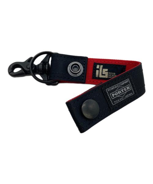 PORTER（ポーター）PORTER (ポーター) PORTER L-fine KEY HOLDER ブラック 未使用品の古着・服飾アイテム