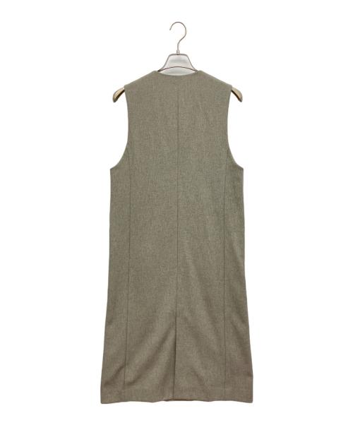 BEAUTY&YOUTH UNITED ARROWS（ビューティーアンドユースユナイテッドアローズ）BEAUTY&YOUTH UNITED ARROWS (ビューティーアンドユースユナイテッドアローズ) ツイル ジャンパースカート&ジレ グレー サイズ:Sの古着・服飾アイテム