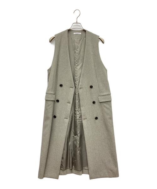 BEAUTY&YOUTH UNITED ARROWS（ビューティーアンドユースユナイテッドアローズ）BEAUTY&YOUTH UNITED ARROWS (ビューティーアンドユースユナイテッドアローズ) ツイル ジャンパースカート&ジレ グレー サイズ:Sの古着・服飾アイテム