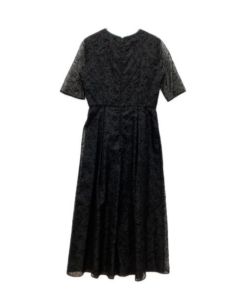 Kaene（カエン）Kaene (カエン) 半袖ワンピース ブラック サイズ:38の古着・服飾アイテム