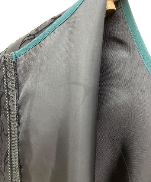 Kaene（カエン）Kaene (カエン) 半袖ワンピース ブラック サイズ:38の古着・服飾アイテム