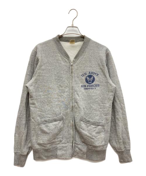 BUZZ RICKSON'S（バズリクソンズ）BUZZ RICKSON'S (バズリクソンズ) ジップアップスウェット グレー サイズ:Ｌの古着・服飾アイテム