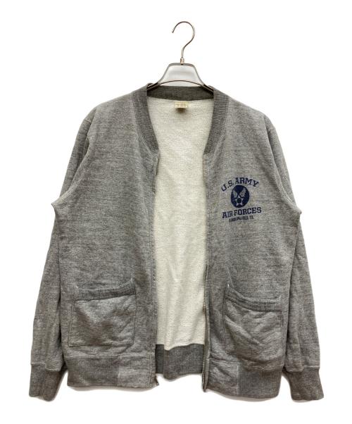 BUZZ RICKSON'S（バズリクソンズ）BUZZ RICKSON'S (バズリクソンズ) ジップアップスウェット グレー サイズ:Ｌの古着・服飾アイテム