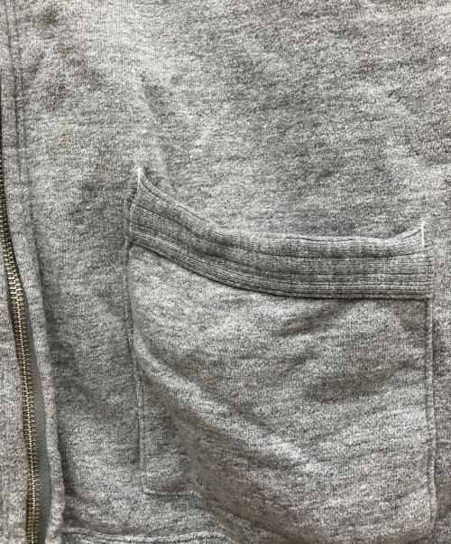 BUZZ RICKSON'S（バズリクソンズ）BUZZ RICKSON'S (バズリクソンズ) ジップアップスウェット グレー サイズ:Ｌの古着・服飾アイテム