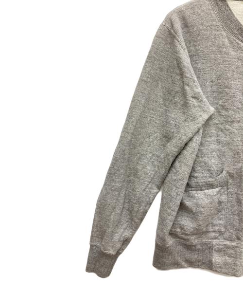 BUZZ RICKSON'S（バズリクソンズ）BUZZ RICKSON'S (バズリクソンズ) ジップアップスウェット グレー サイズ:Ｌの古着・服飾アイテム