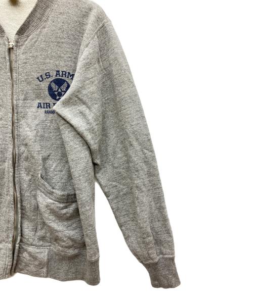 BUZZ RICKSON'S（バズリクソンズ）BUZZ RICKSON'S (バズリクソンズ) ジップアップスウェット グレー サイズ:Ｌの古着・服飾アイテム