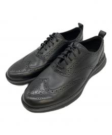 COLE HAAN（コールハーン）の古着「オリジナルグランド エナジーウィーヴ ウィングチップ オックスフォード」｜ブラック