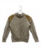 WOOLY BACKウーリーバック）の古着「コマンドセーター」｜ベージュ