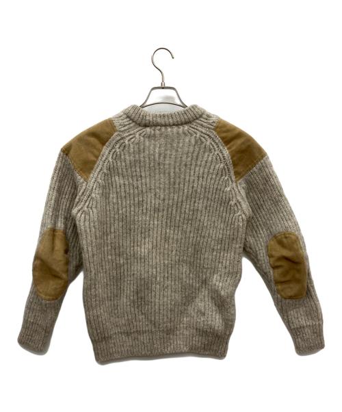 WOOLY BACK（ウーリーバック）WOOLY BACK (ウーリーバック) コマンドセーター ベージュ サイズ:Mの古着・服飾アイテム