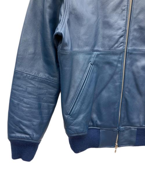 BEAUTY&YOUTH（ビューティーアンドユース）BEAUTY&YOUTH (ビューティーアンドユース) カウ/パネル リブブルゾン ネイビー サイズ:Sの古着・服飾アイテム