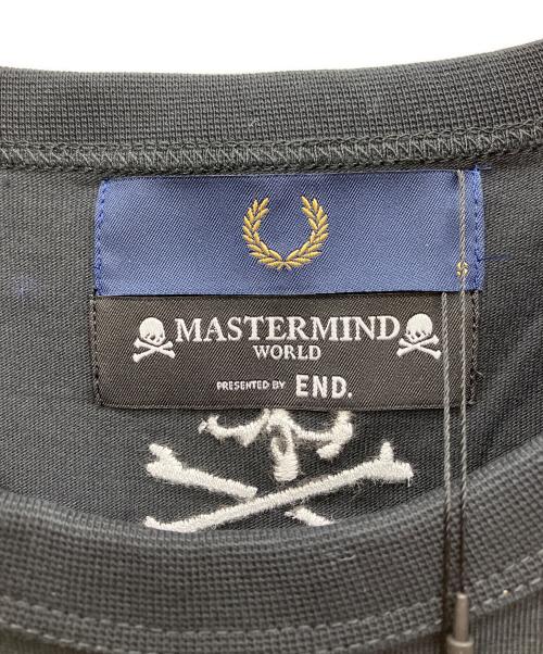 FRED PERRY（フレッドペリー）FRED PERRY (フレッドペリー) Mastermind (マスターマインド) 半袖Tシャツ ブラック サイズ:S 未使用品の古着・服飾アイテム