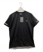FRED PERRY×Mastermindフレッドペリー×マスターマインド）の古着「半袖Tシャツ」｜ブラック