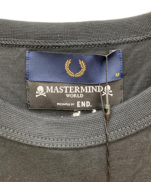 FRED PERRY（フレッドペリー）FRED PERRY (フレッドペリー) Mastermind (マスターマインド) 半袖Tシャツ ブラック サイズ:M 未使用品の古着・服飾アイテム