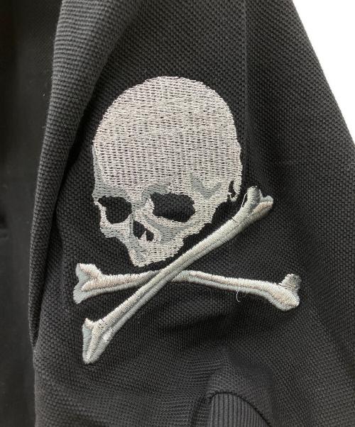 Mastermind JAPAN（マスターマインド ジャパン）Mastermind JAPAN (マスターマインド ジャパン) ポロシャツ ブラック サイズ:Mの古着・服飾アイテム