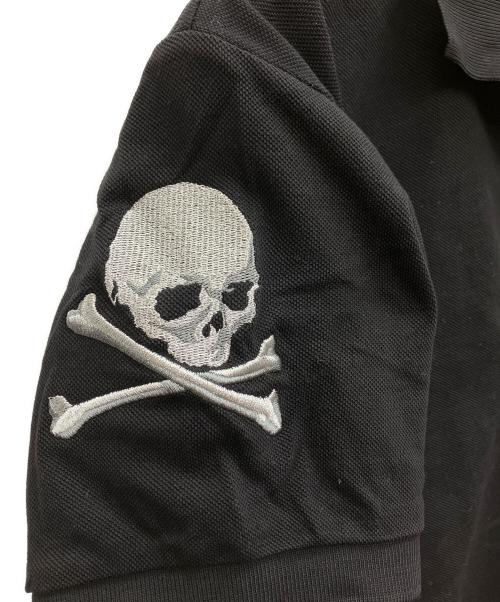 Mastermind JAPAN（マスターマインド ジャパン）Mastermind JAPAN (マスターマインド ジャパン) ポロシャツ ブラック サイズ:Mの古着・服飾アイテム