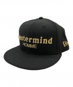 New Era×Mastermind HOMMEニューエラ×マスターマインド オム）の古着「キャップ」｜ブラック×ゴールド