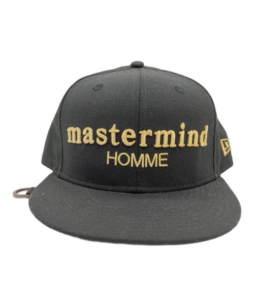 New Era（ニューエラ）New Era (ニューエラ) Mastermind HOMME (マスターマインド オム) キャップ ブラック×ゴールドの古着・服飾アイテム