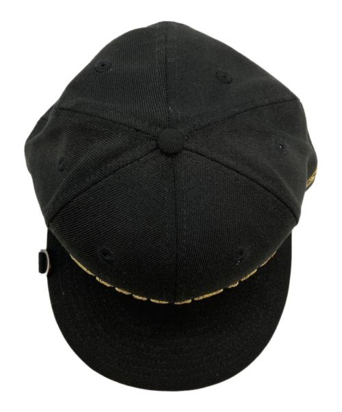 New Era（ニューエラ）New Era (ニューエラ) Mastermind HOMME (マスターマインド オム) キャップ ブラック×ゴールドの古着・服飾アイテム