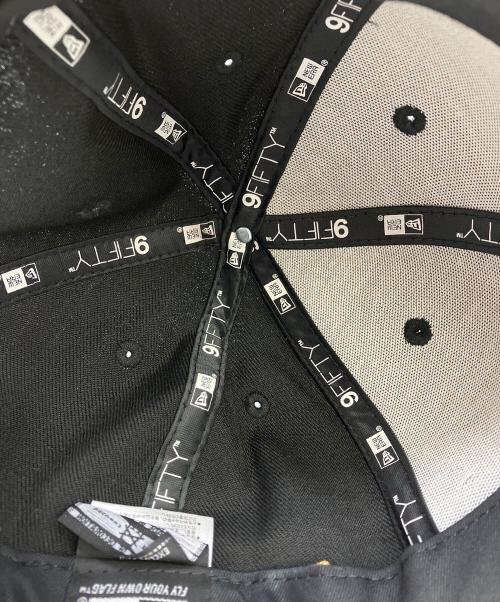 New Era（ニューエラ）New Era (ニューエラ) Mastermind HOMME (マスターマインド オム) キャップ ブラック×ゴールドの古着・服飾アイテム