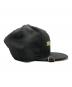 中古・古着 New Era (ニューエラ) Mastermind HOMME (マスターマインド オム) キャップ ブラック×ゴールド：6000円
