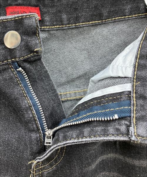 Jaded London（ジェイデッドロンドン）Jaded London (ジェイデッドロンドン) Pink Blade XL Colossus Jeans ブラック サイズ:Lの古着・服飾アイテム