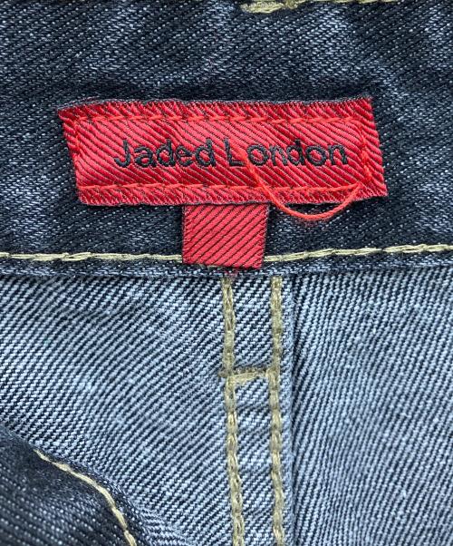 Jaded London（ジェイデッドロンドン）Jaded London (ジェイデッドロンドン) Pink Blade XL Colossus Jeans ブラック サイズ:Lの古着・服飾アイテム