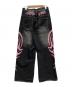 Jaded London (ジェイデッドロンドン) Pink Blade XL Colossus Jeans ブラック サイズ:L：11000円