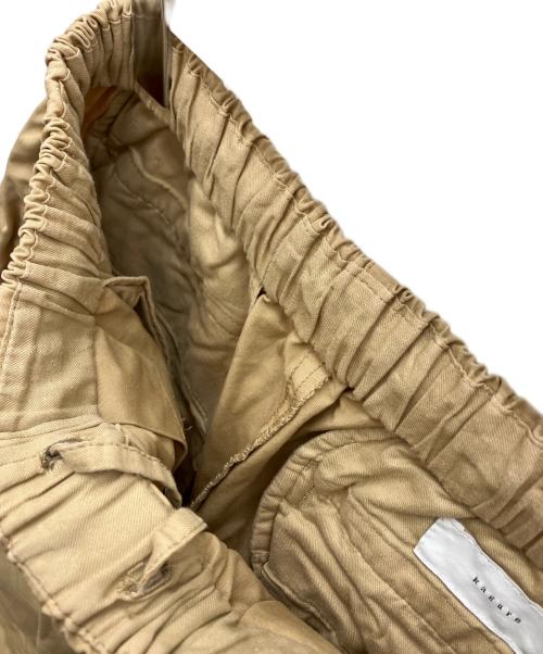 KAGURE（カグレ）KAGURE (カグレ) コットンクロップドパンツ ベージュ サイズ:Freeの古着・服飾アイテム
