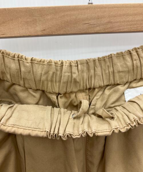 KAGURE（カグレ）KAGURE (カグレ) コットンクロップドパンツ ベージュ サイズ:Freeの古着・服飾アイテム