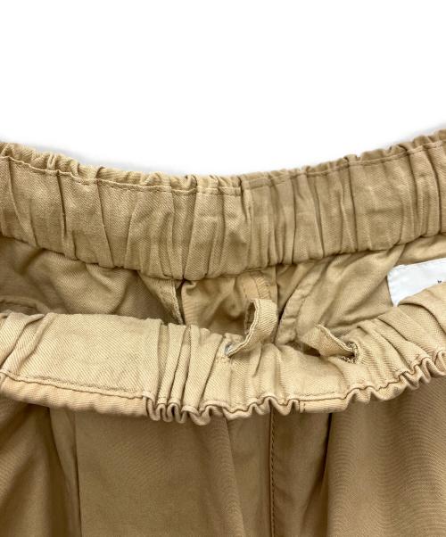 KAGURE（カグレ）KAGURE (カグレ) コットンクロップドパンツ ベージュ サイズ:Freeの古着・服飾アイテム