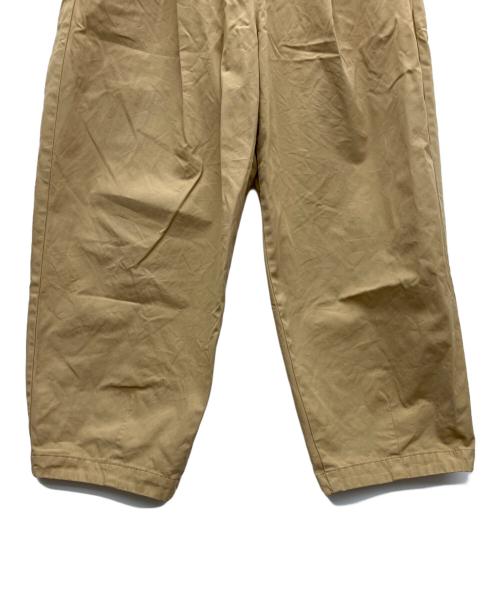 KAGURE（カグレ）KAGURE (カグレ) コットンクロップドパンツ ベージュ サイズ:Freeの古着・服飾アイテム