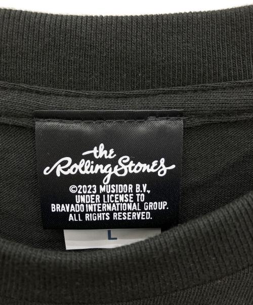 ROLLING STONES（ローリングストーンズ）ROLLING STONES (ローリングストーンズ) バンドTシャツ 2023 Hackney Diamonds ブラック サイズ:Lの古着・服飾アイテム