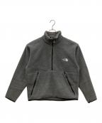 THE NORTH FACEザ ノース フェイス）の古着「ハーフジップフリースジャケット」｜グレー