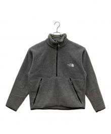 THE NORTH FACE（ザ ノース フェイス）の古着「ハーフジップフリースジャケット」｜グレー