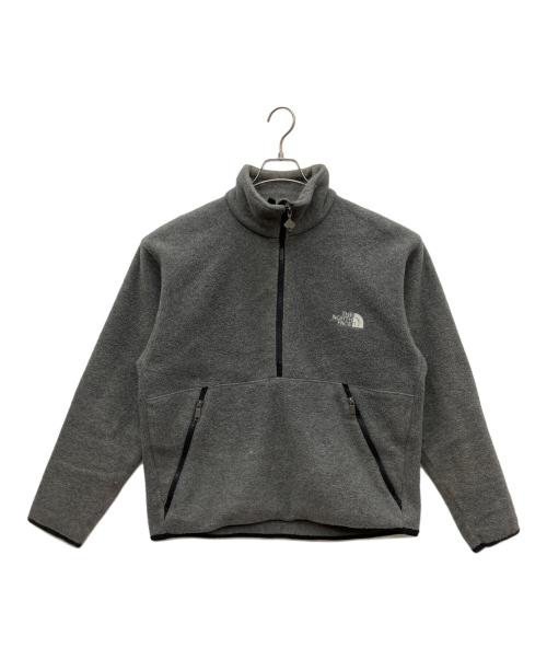 THE NORTH FACE（ザ ノース フェイス）THE NORTH FACE (ザ ノース フェイス) ハーフジップフリースジャケット グレー サイズ:Lの古着・服飾アイテム
