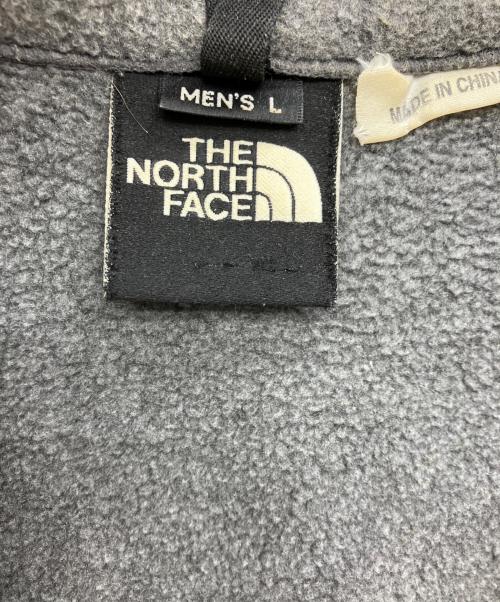 THE NORTH FACE（ザ ノース フェイス）THE NORTH FACE (ザ ノース フェイス) ハーフジップフリースジャケット グレー サイズ:Lの古着・服飾アイテム