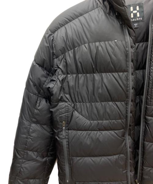 HAGLOFS（ホグロフス）HAGLOFS (ホグロフス) ダウンジャケット ブラック サイズ:Mの古着・服飾アイテム