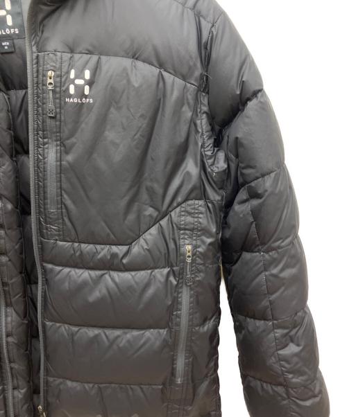 HAGLOFS（ホグロフス）HAGLOFS (ホグロフス) ダウンジャケット ブラック サイズ:Mの古着・服飾アイテム