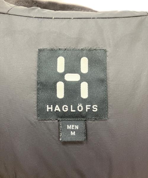 HAGLOFS（ホグロフス）HAGLOFS (ホグロフス) ダウンジャケット ブラック サイズ:Mの古着・服飾アイテム