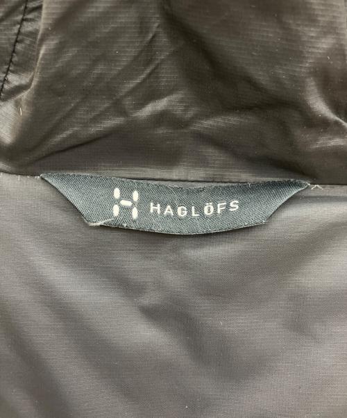 HAGLOFS（ホグロフス）HAGLOFS (ホグロフス) ダウンジャケット ブラック サイズ:Mの古着・服飾アイテム
