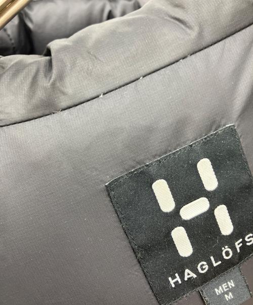 HAGLOFS（ホグロフス）HAGLOFS (ホグロフス) ダウンジャケット ブラック サイズ:Mの古着・服飾アイテム
