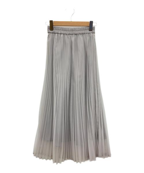 PLST（プラステ）PLST (プラステ) ロングスカート グレー サイズ:XSの古着・服飾アイテム
