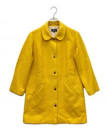 A.P.C.（アーペーセー）の古着「ステンカラーコート」｜イエロー
