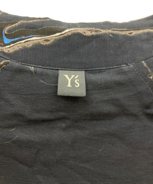 Y's（ワイズ）Y's (ワイズ) シャツワンピース ネイビー サイズ:1の古着・服飾アイテム
