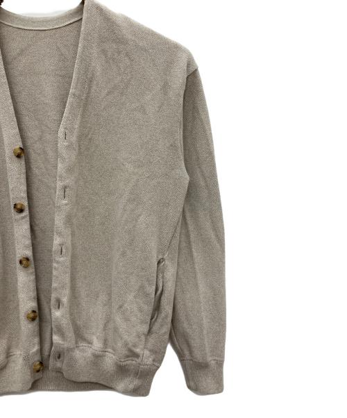 crepuscule（クレプスキュール）crepuscule (クレプスキュール) 薄手カーディガン ベージュ サイズ:1の古着・服飾アイテム