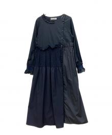 TORI-TO×BEAMS BOY（トリト×ビームスボーイ）の古着「長袖ワンピース」｜ネイビー