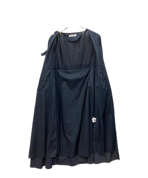 TORI-TO（トリト）TORI-TO (トリト) BEAMS BOY (ビームスボーイ) 長袖ワンピース ネイビー サイズ:36の古着・服飾アイテム
