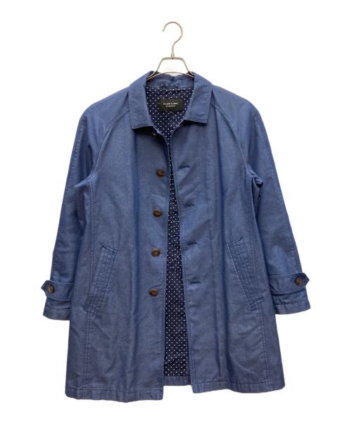 BURBERRY BLACK LABEL（バーバリーブラックレーベル）BURBERRY BLACK LABEL (バーバリーブラックレーベル) ステンカラーコート ネイビー サイズ:Lの古着・服飾アイテム