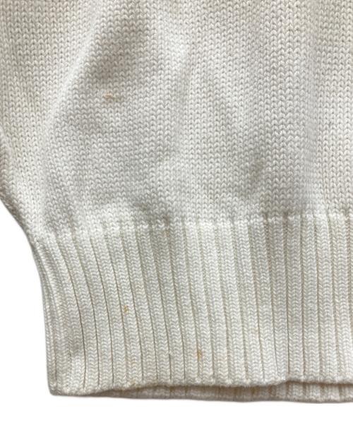 POLO RALPH LAUREN（ポロ・ラルフローレン）POLO RALPH LAUREN (ポロ・ラルフローレン) セーター ホワイト サイズ:Lの古着・服飾アイテム